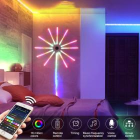 تطبيق الألعاب النارية للتحكم الذكي IC Led RGB Light لتزيين المنزل