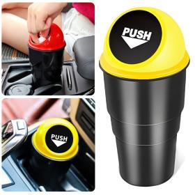 سلة مهملات السيارة الصغيرة مثالية لوضع القمامة