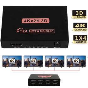 موزع HDMI من مدخل واحد إلى 4 مخارج – HDMI