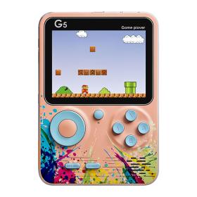 وحدة تحكم ألعاب محمولة تحتوي على 500 لعبة مدمجة