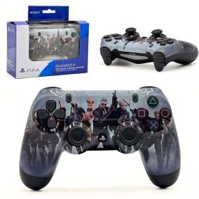 وحدة تحكم لاسلكية DualShock PS4 من SONY، بطارية قابلة لإعادة الشحن (نسخة عالية الجودة) – إصدار Fortnite