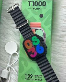 الساعة الذكية  t1000 ultra بسعر ممتاز 