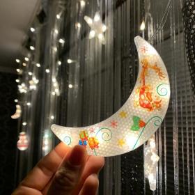 ستارة لعب مضيئة على شكل نجمة وقمر 3 متر