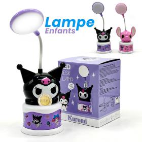 مصباح طاولة 2 في 1 مع بنك أصبع مدمج