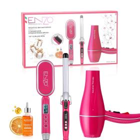 حزمة مجفف الشعر الاحترافية Enzo 3in1 