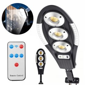 IP67 ضوء الشارع الشمسي المقاوم للماء مع جهاز التحكم عن بعد