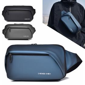 حقيبة صدر رجالية كاجوال بحزام كتف موديل LX064 بحجم كبير