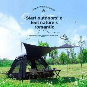 خيمة كبيرة للرحلات تتسع لـ 8 أشخاص – تصميم منبثق سهل التركيب ومثالي للتخييم