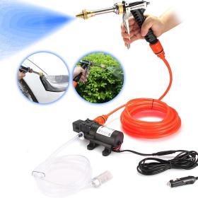 منظف ضغط عالي للسيارات بجهد 12V – مع طقم كامل للغسيل السريع والفعال في أي مكان