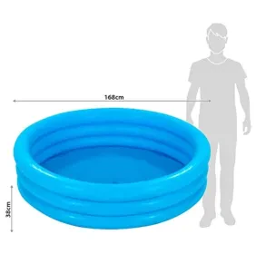 Intex 58446NP Piscine Gonflable Vinyle Bleu Cristal 1.68m x 38cm *******