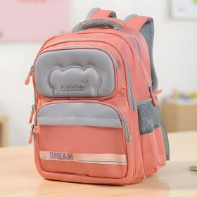 محفظة ظهر مدرسية وردية مريحة للأطفال – X-SHUAIQI تصميم تقويم الظهر