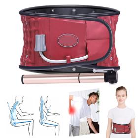 حزام شد الظهر القابل للنفخ مع 28 عمود هوائي ومضخة مدمجة لتخفيف الضغط