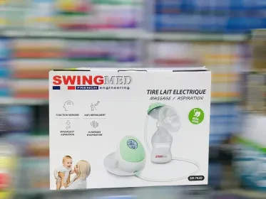 شفاط حليب كهربائي قابل للشحن SWINGMED ***