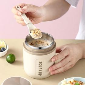 علبة طعام محمولة للوجبات مع حقيبة معزولة تحفظ الحرارة