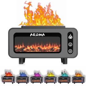 ناشر الزيوت العطرية ومرطب اللهب