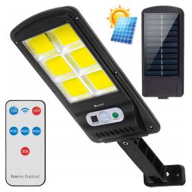 مصباح شمسي خارجي بإنارة LED وحساس حركة