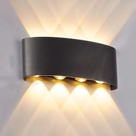 مصباح حائط LED 8 واط للإضاءة الخارجية 4 مصابيح في PP