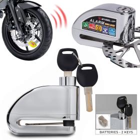 قفل دراجة مضاد للسرقة بإنذار قوي 110 ديسيبل – حماية قصوى وسهلة الاستخدام