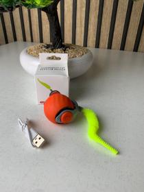 لعبة كرة كهربائية متحركة للقطط للتسلية والتفاعل