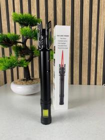 قدّاحة غاز محمولة طويلة قابلة للشحن مع مصباح تورش