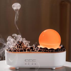 موزع روائح الزيوت العطرية بتأثير البركان بالموجات فوق الصوتية 200 مل