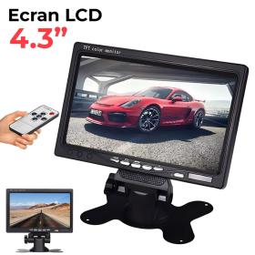 شاشة عرض رقمية للسيارة LED مقاس 7 بوصات لكاميرا الرؤية الخلفية CTC-592