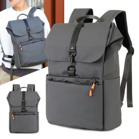 حقيبة أعمال أنيقة وعصرية مضادة للماء للجنسين - رمادي