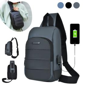 حقيبة ساعي البريد للرجال متعددة الوظائف مقاومة للماء بسعة كبيرة 2024 VS1