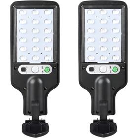 مصباح شمسي خارجي مع 3 أوضاع إضاءة مقاوم للماء مع مستشعر للحركة