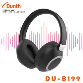 DUNTH DU-B199 سماعة رأس بلوتوث لاسلكية ستيريو مع ميكروفون مدمج