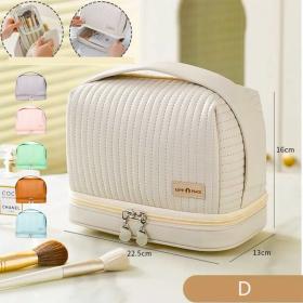 حقيبة تخزين مستحضرات التجميل المقاومة للماء للفصل الجاف والرطب