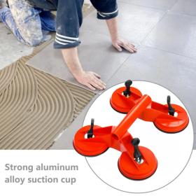 كوب شفط مع 4 رؤوس غير قابلة للانزلاق، سعة تحميل 150 كجم