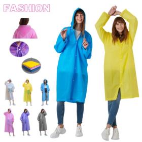 معطف شفاف وخفيف الوزن وعاكس للماء،